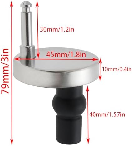 2 Set American Standard Toilet Seat Part Toilet Cover Fixing - Image 5