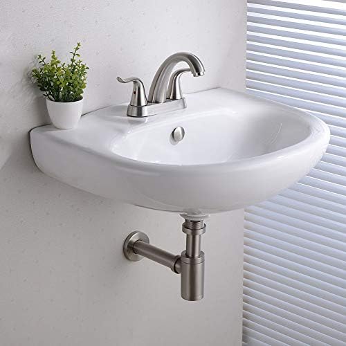 Brass Round Bottle P Trap, Basin Sink Waste Trap Drain Tube Kit Adjustable - Image 6
