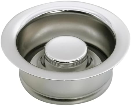 Westbrass R2089-05 4-1/4" Kitchen Sink Waste Disposal Drain Flange and Stopper by Westbrass