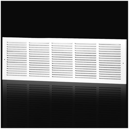 30x8 Return Air Grille for 30"W x 8"H Duct Opening, Return Air Vent Cover by EXCELFU