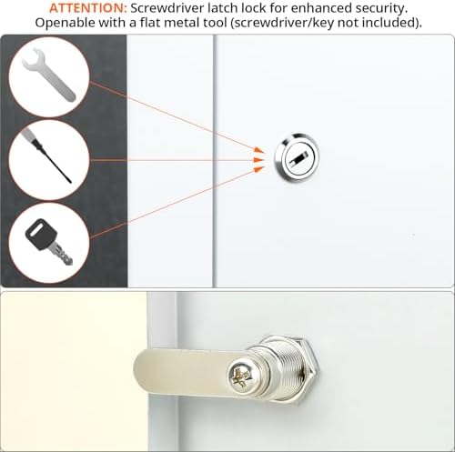 QWORK Aluminum Alloy Access Panel 8" x 8" – Service Shaft Door - Image 3