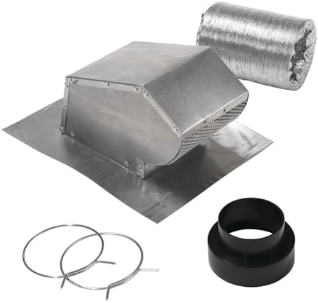 Homewerks HW109-UL181 Roof Vent Duct Kit by HomewerksWorldwide