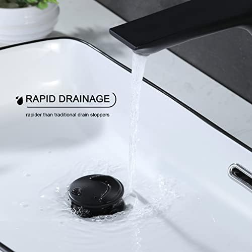 Bathroom Sink Drain, Pop Up Drain Stopper - Image 3