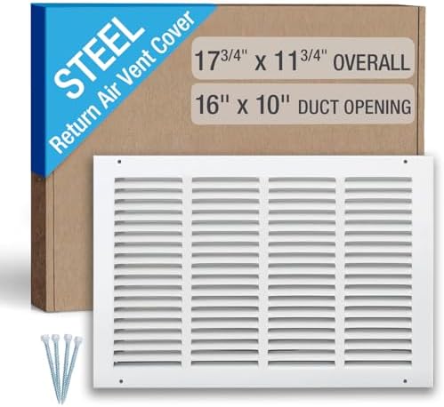 Return Air Grille HVAC Vent Cover by Hoovate