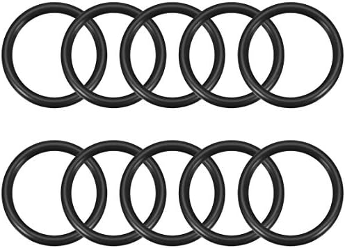 uxcell Nitrile Rubber O-Rings 25.3mm OD 20mm ID 2.65mm Width, Metric Sealing by uxcell