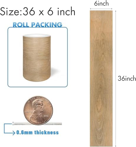 Lareko Peel and Stick Floor Tile, Waterproof Vinyl Plank Flooring - Image 4