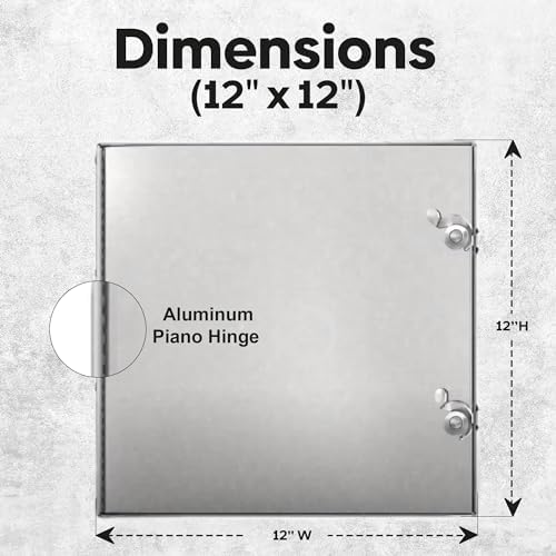 Best 12” x 12” Hinged Duct Access Panel - Image 3