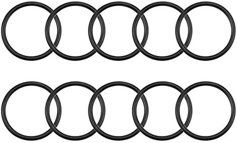 uxcell Nitrile Rubber O-Rings 73mm OD 61.6mm ID 5.7mm Width, Metric Nitrile by uxcell