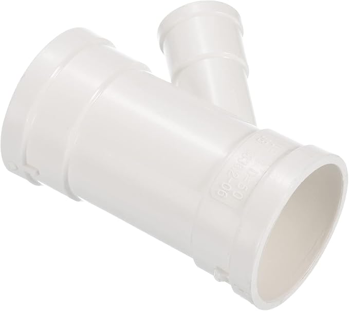 PATIKIL 2" to 1" Wye Pipe Fitting, Y-Shape Splitter Duct Hose Connector - Image 4