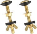2Pcs Toliet Bolts Universal Toilet Tank to Bowl Bolts Kit Toilet Tank Bolts by Mozeat+Lens