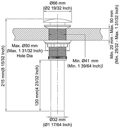 Bathroom Sink Drain Without Overflow - Image 3
