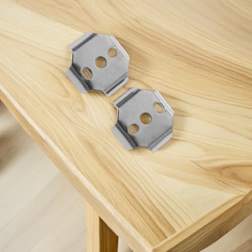 Luxshiny Towel Bar Mounting Hardware 2 Pack Bath Towel Rack Replacement Bracket - Image 6