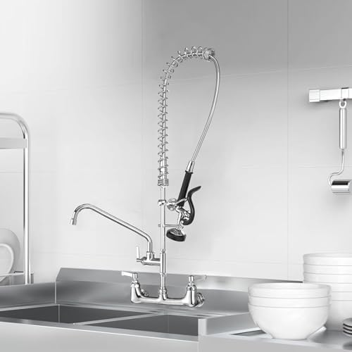 Commercial Sink Faucet with Sprayer - Image 5
