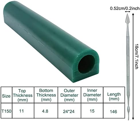 2Pcs T150 Carving Wax Ring Tube - Image 3