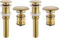 JONKEAN Bathroom Pop Up Drain Without Overflow, Vanity Vessel Sink Drain by JONKEANGlobal