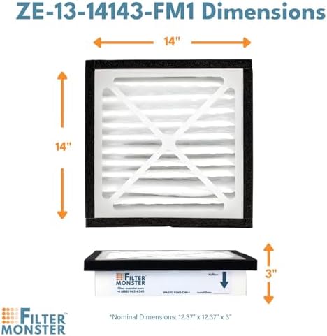 Filter-Monster - Replacement MERV 13 Bundle - Compatible - Image 3