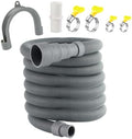 16.4 FT Universal Washing Machine Drain Hose, Drain Hose Extension Kit by Unknown