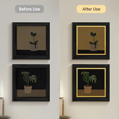 Trimold Glossy Gold Molding Trim Peel and Stick, Flexible Mirror Border Design - Image 4