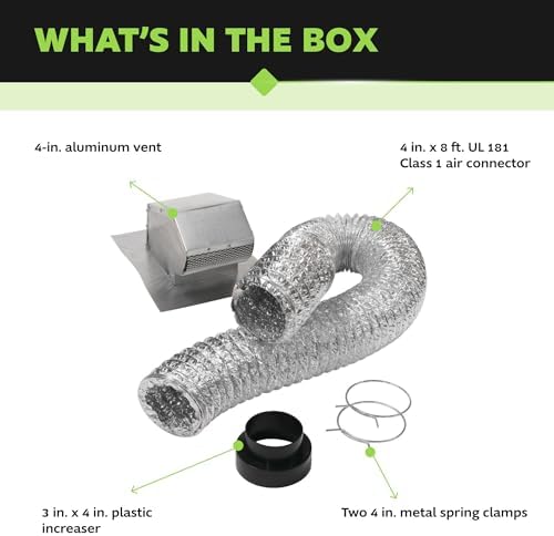 Homewerks HW109-UL181 Roof Vent Duct Kit - Image 4
