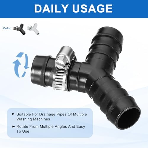 PATIKIL Washing Machine Hose Splitter Y-Type Reducer - Image 5