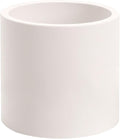 1Pack 3 Inch White PVC Pipe Coupling, Socket x Socket, Schedule 40 Heavy Duty by JINUYYNA