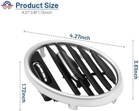 Air Vent Grille AC Vents Air Outlets Cover Panel Trim Compatible - Image 7