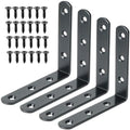 Alise 4Pcs Floating Shelf Brackets by Alise