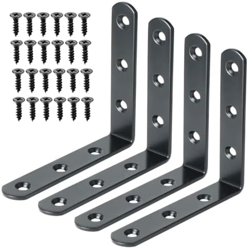 Alise 4Pcs Floating Shelf Brackets by Alise