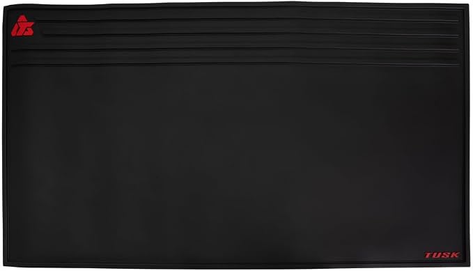 Tusk Workbench Mat 18” x 32” – Durable Black Vinyl Surface – Protective - Image 9