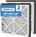 14x14x3 MERV 13 Pleated Air Filter Compatible by LIWEDFG