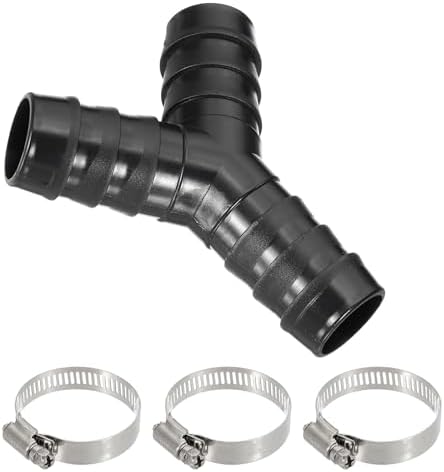 PATIKIL Washing Machine Hose Splitter Y-Type Reducer, Dishwasher Drain Hose by PATIKIL