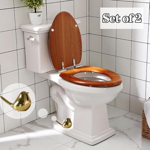 Ceramic Bird Toilet Bolt Covers Decorative Toilet Bolt Caps, Toilet Screw Cover - Image 3