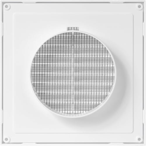 White 4" Inch Ventilation Grille - Image 3