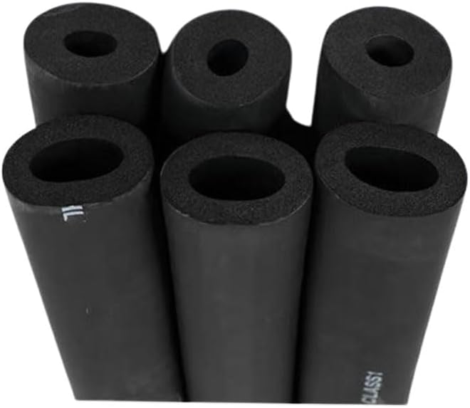 2pcs Pipe Insulation Foam Tube7/8 ID*3/8" TH-6Ft Foam Tubing Black Pipe Cover - Image 3