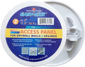 EASY-EXS Access Panel Round 5" Spring-Clip Plastic White by EASY-EXS