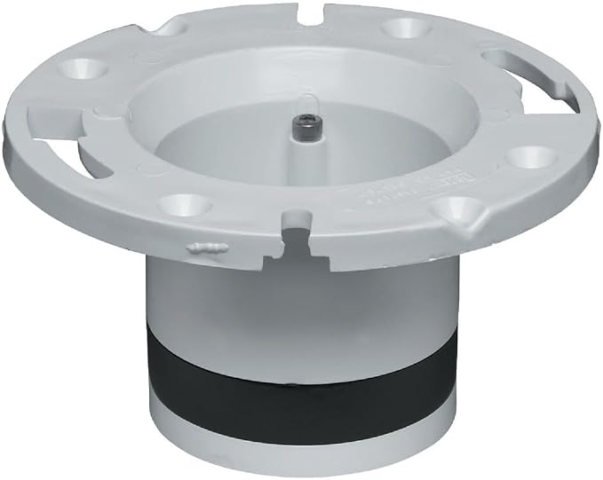 Oatey 4 In. Schedule 40 DWV Replacement PVC Closet Flange by Oatey