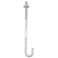 1/2” x 12” J Bolt Anchors for Concrete by HROMIGRY