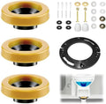 Soujkooy 3Pcs Toilet Wax Ring Kit by soujkooy