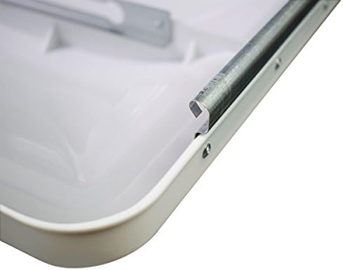 Leisure 14 Inch RV Roof Vent Cover Universal Replacement Vent Lid White - Image 4