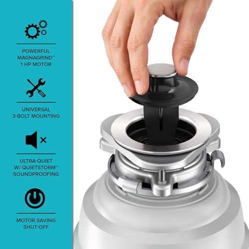 KRAUS WasteGuard 1 HP Continuous Feed Garbage Disposal - Image 3