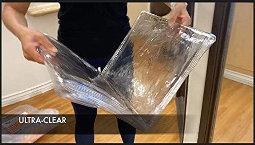 RE-U-ZIP Ultra-Clear Barrier Panel | FR Vinyl Plastic Containment Tarp | - Image 2