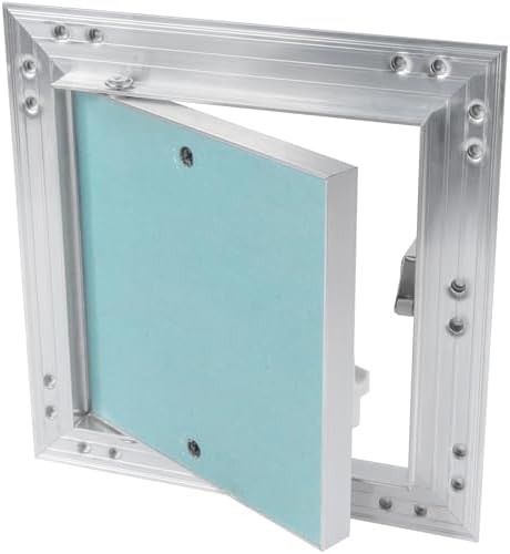 Vent Systems 6" x 6" Inch Aluminum Drywall Access Panel – Recessed Metal Square by VentSystems