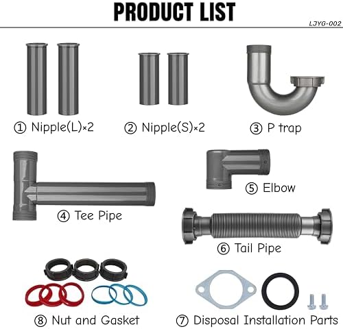 Garbage Disposal Installation Kit - Image 2