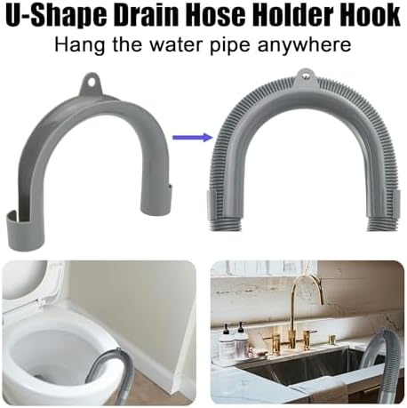 3.2 FT Universal Washing Machine Drain Hose, Drain Hose Extension Kit - Image 5