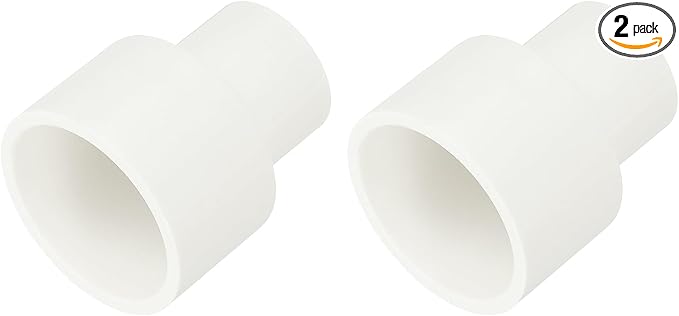 uxcell 2 Pcs UPVC Reducer Pipe Fitting by uxcell