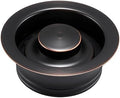 Luxier GD02-O Kitchen Sink Garbage Disposal Flange and Stopper in Oil Rubbed by Luxier