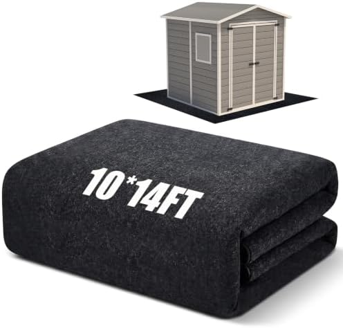 Shed Floor Mat 10 x 14 ft, PE Backing by Kedauud