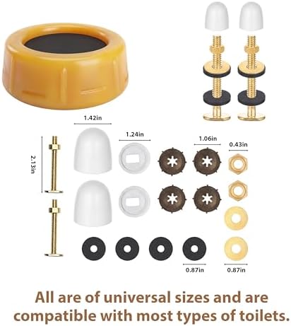 Toilet Wax Ring Replacement Kit, Universal Seal Wax Ring - Image 5
