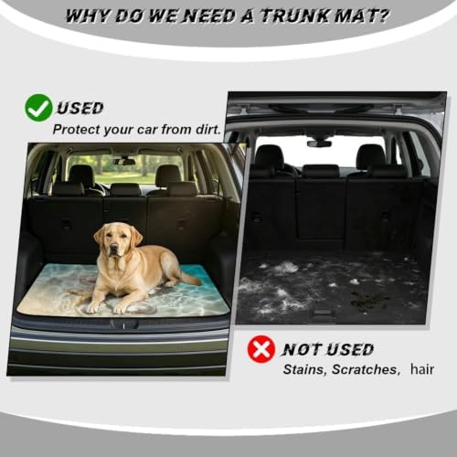 ELEQIN SUV Cargo Liner Trunk Mats - Image 4