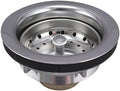 Plumb Pak PP5435 Strainer with Stainless Steel Post Basket, Polished Chrome by Plumb+Pak